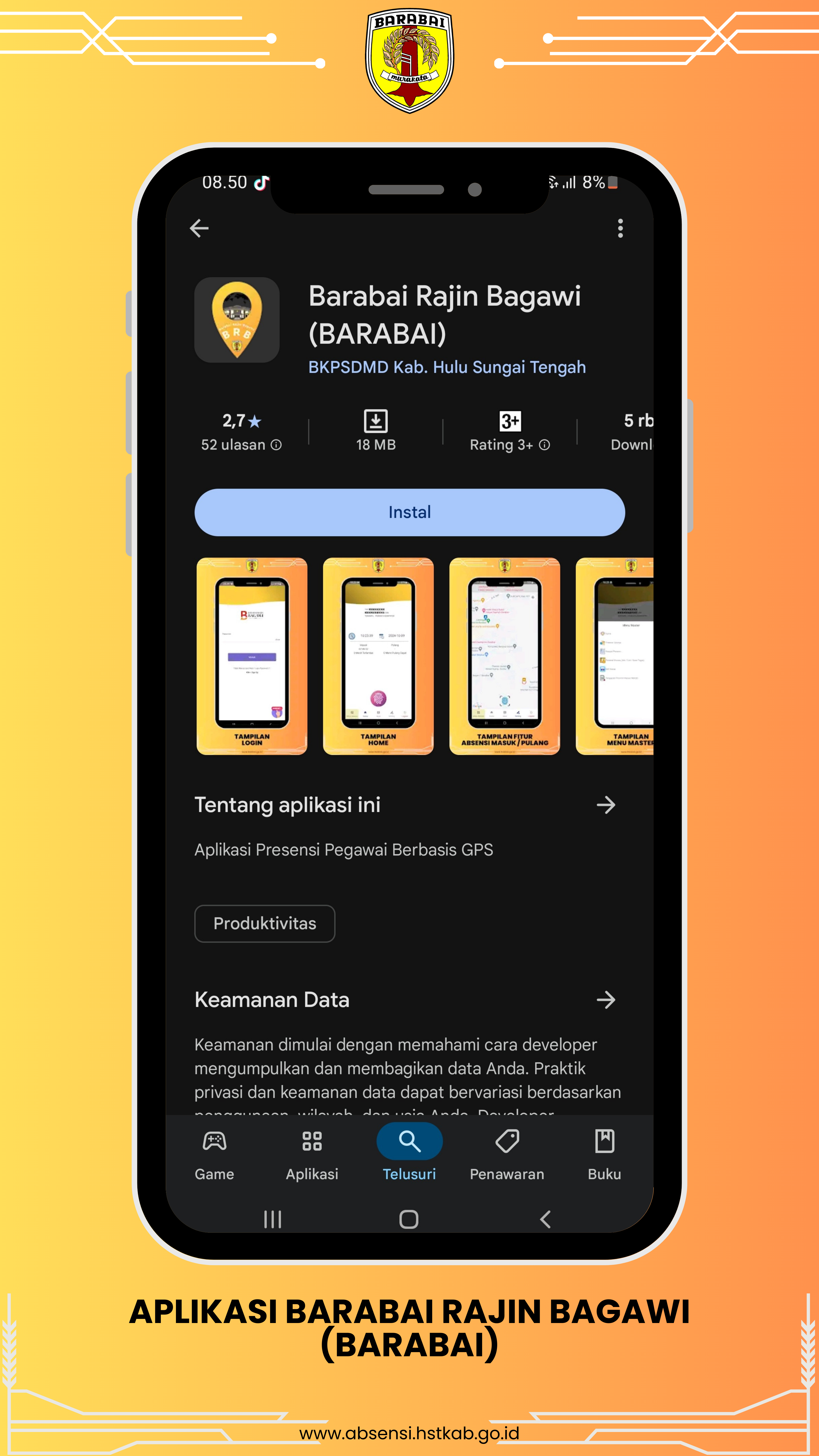 Ikon Aplikasi Android
